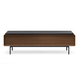 BDI LINQ Bench 9102 with Leather Cushion