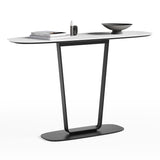 BDI Cloud 9 1183 Console Table with Porcelain Top (Cirrus White)