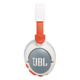 JBL Junior 470 Kid Safe On Ear Wireless Noise Cancelling Kids Headphones (White)