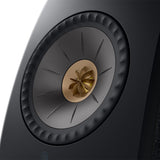 KEF LSX II Bookshelf Speakers - Pair (Black)