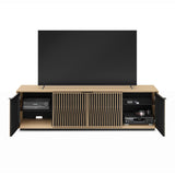 BDI Elements 8703 Tune Media Cabinet (Washed Oak)