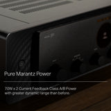 Marantz MODEL 50 Pure Analog Stereo Integrated Amplifier (Silver)