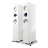 KEF Reference 3 Meta Floorstanding Speaker - Each (High-Gloss White/Blue)