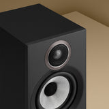 Bowers & Wilkins 607 S3 2-Way Bookshelf Speakers with 5" Continuum Cone Drivers - Pair (Black)