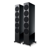 KEF Reference 5 Meta Floorstanding Speaker - Pair (High-Gloss Black/Copper)