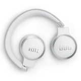 JBL Live 670NC Wireless On Ear Noise Cancelling Headphone Bundle with gSport Case (White)