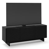 BDI Align Media + Storage 7477ME-EBO Triple Cabinet with Media Base (Ebonized Ash)