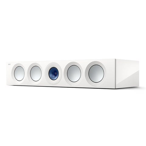 KEF Reference 4 Meta Center Channel Speaker (High-Gloss White/Blue)