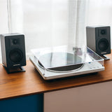 Audio-Technica AT-SP3X Powered Bookshelf Speakers - Pair (Black)
