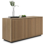 BDI Profile 8477 Triple Console (Washed Oak)