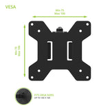 Kanto DML1000 Fully Adjustable Single Arm Desktop Monitor Mount