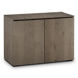 Salamander Designs Chameleon Collection Lancaster 323 Twin AV Cabinet (Rough-Sawn Barnboard Oak)
