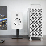 Kanto SP6HD 6" Universal Desktop Speaker Stands with Rotating Top Plates and Cable Management - Pair (Black)