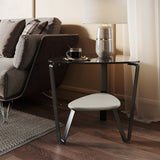BDI Dino Tables 1367 End Table (Stone)