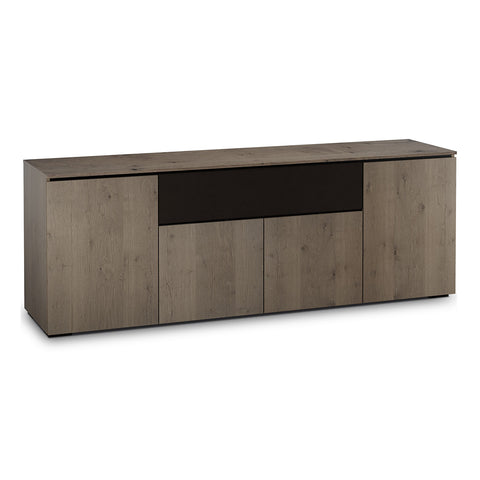 Salamander Designs Chameleon Collection Lancaster 345 Quad Speaker Integrated Cabinet (Rough-Sawn Barnboard Oak)