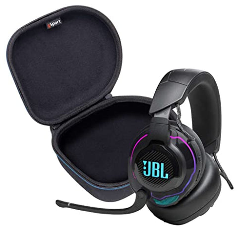 JBL Quantum 910 Wireless Over-Ear Performance Gaming Headphone Bundle with gSport Case (Black)