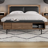BDI LINQ Bench 9102 with Leather Cushion