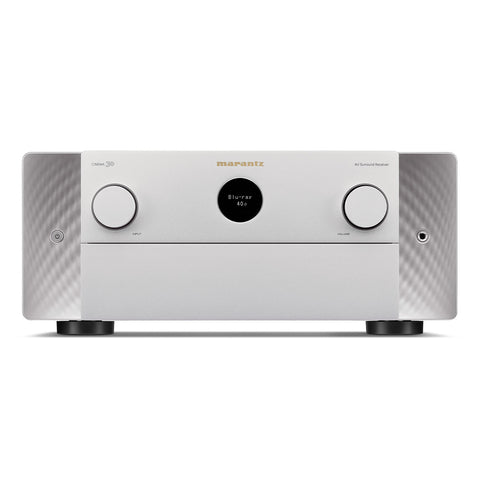 Marantz Cinema 30 11.4 Channel 8K Home Theater Receiver with Dolby Atmos & IMAX Enhanced Audio (Silver/Gold)