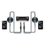 SVS SoundPath Ultra Bi-Wire Speaker Cable with Spade Connectors – Each (20 ft.)