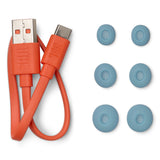 JBL Live Buds 3 True Wireless Noise Cancelling Earbud Bundle with gSport Case (Blue)