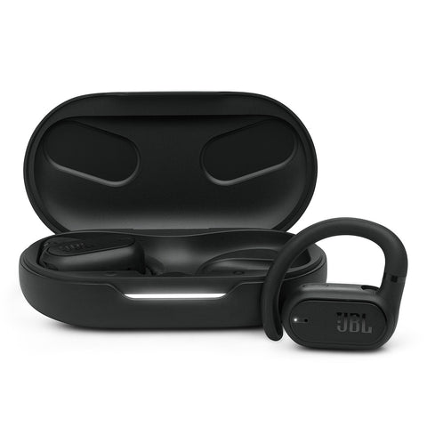 JBL Soundgear Sense Hybrid Open-Ear Headphones with Detachable Neckband (Black)