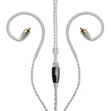 Meze Audio MMCX to 4.4mm Balanced Silver-Plated Headphone Cable - 3.9 ft.