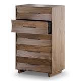 BDI KAVA Bedroom 9685 5-Drawer Chest (Walnut)