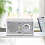 Tivoli Audio Model One Bluetooth AM/FM Radio & Speaker (White/Silver)