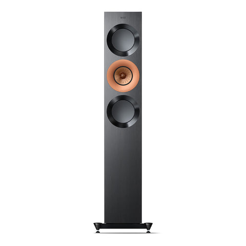 KEF Reference 3 Meta Floorstanding Speaker - Each (High-Gloss Black/Copper)