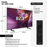 Samsung S85F 83 Inch 4K OLED Smart TV (2025)