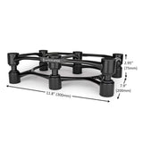 IsoAcoustics Aperta 300 Speaker Isolation Stand - Each (Black)