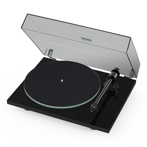 Pro-Ject T1 Evo Phono Turntable with OM10 Cartridge (Black)