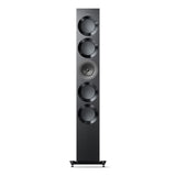 KEF Reference 5 Meta Floorstanding Speaker - Each (High-Gloss Black/Grey)
