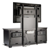 Salamander Designs Chameleon PM2 Tilting TV Mount for Triple Salamander Cabinets (Black)