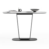 BDI Cloud 9 1183 Console Table with Porcelain Top (Cirrus White)