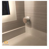 OC Acoustic Newport Plug-in Outlet Speaker with Bluetooth 5.1 and Built-in USB Type-A Charging Port (Champagne/White)