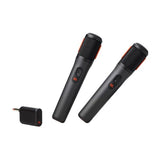 JBL PARTYBOX Wireless Mic Digital Wireless Microphones (Black)