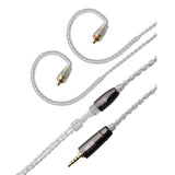Meze Audio MMCX to 4.4mm Balanced Silver-Plated Headphone Cable - 3.9 ft.