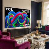 TCL Class RM9L Series 4K UHD HDR RGB-Mini LED Smart TV with Google TV 98 Inches