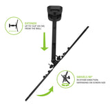 Kanto PS200 Articulating Full Motion TV Mount for 26" - 60" TV
