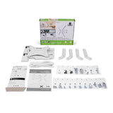 Kanto M300 Full Motion Single Stud TV Mount for 26" - 55" TV (White)