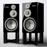 Yamaha NS-5000 3-Way Bookshelf Speakers with Stands - Pair (Black)