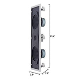 Yamaha NS-IW760 2-Way In-Wall Speaker System (White)