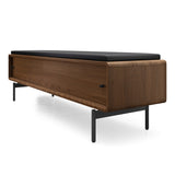 BDI LINQ Bench 9102 with Leather Cushion