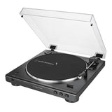 Audio-Technica AT-LP60XBT-BK Fully Automatic Belt-Drive Stereo Turntable with Bluetooth (Black)