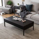 BDI Cora 1172 Coffee Table (Ebonized Ash)