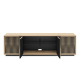 BDI Elements 8703 Tune Media Cabinet (Washed Oak)