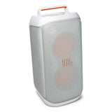 JBL PartyBox Club 120 Portable Party Speaker with Wireless Two Microphone System (White)