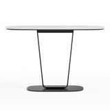 BDI Cloud 9 1183 Console Table with Porcelain Top (Cirrus White)