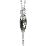 Meze Audio MMCX to 4.4mm Balanced Silver-Plated Headphone Cable - 3.9 ft.